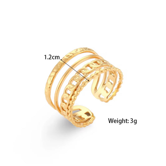 Golden Layer Link Ring
