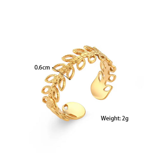 Olive Bloom Ring